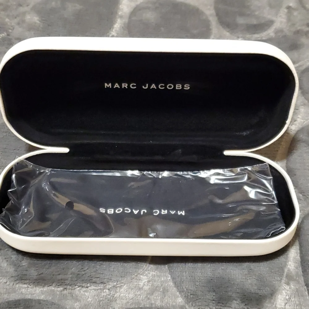 Marc Jacobs 55 mm‎ women's violet glitter eyeglasses frames